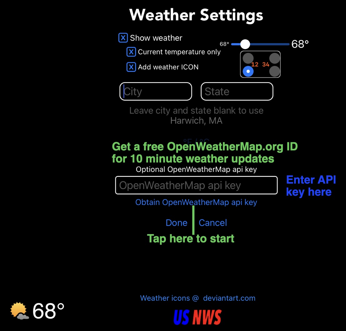 how to get 10 minute weather updates