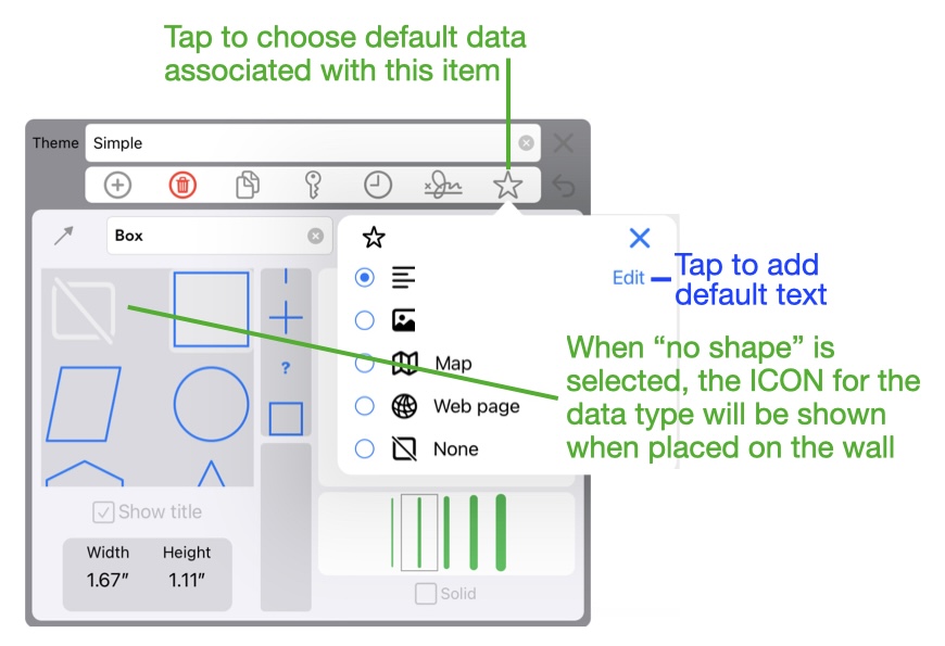 Annotated choosing default data type